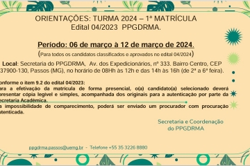Matrículas 2024
